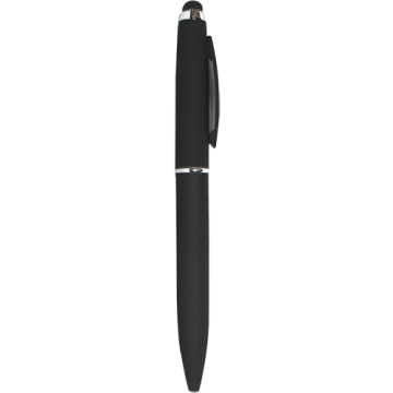 Metal Pen Model 12 Rubberized- Black