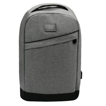 Anti-theft Travel Backpack- Light Grey-LightSlateGray