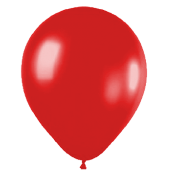 Balloon- Red Metalic