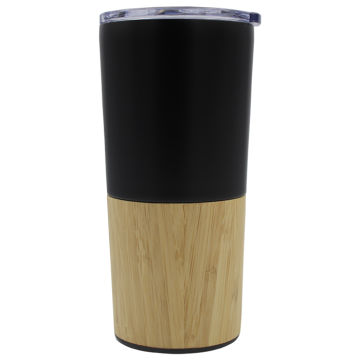 Bamboo Insulated Tumbler 500ml - Black