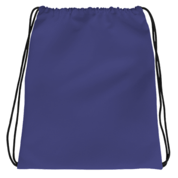 Draw String Bag- Blue