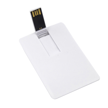 Card USB White with Box