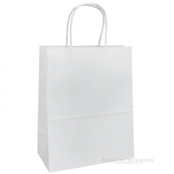Kraft Paper Bag A4- White