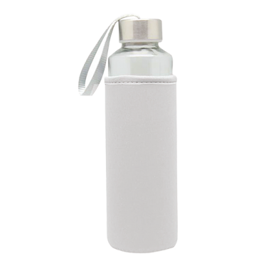 Glass Bottle Sleeve- White