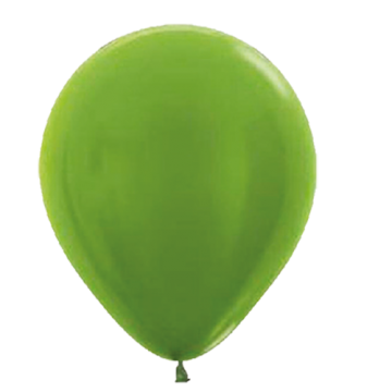 Balloon- Green Metalic