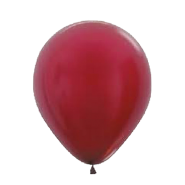 Balloon- Maroon Metalic