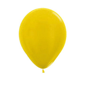 Balloon- Yellow Metalic