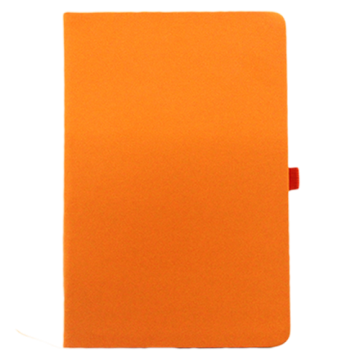 Notebook A5 PU without Calendar- Orange-Orange
