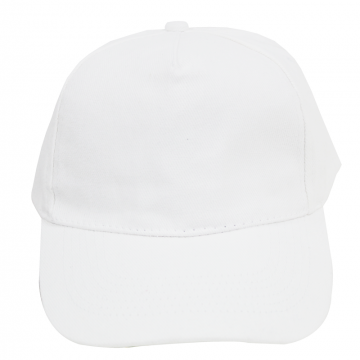 Brush Cotton Cap- White
