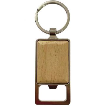 Key Chain Bamboo with Bottle Opener Model 12