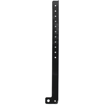 L Shape PVC Wristband- Black