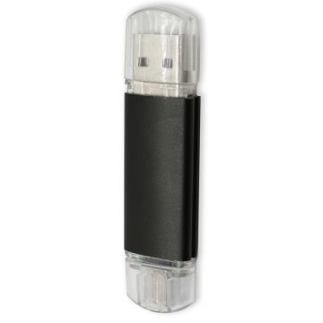 Metal OTG USB 16GB- Black