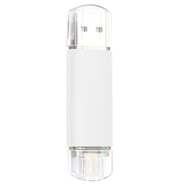 Metal OTG USB 16GB- White