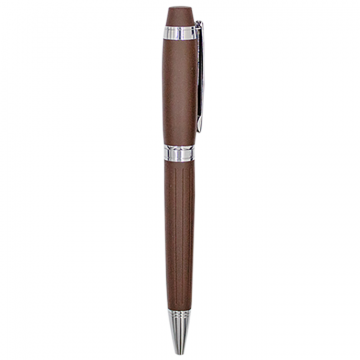 Metal Pen Model 10 Rubber coated Twist Action- Brown