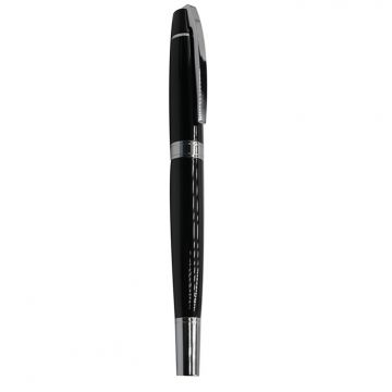 Metal Pen Model 3- Black with Silver Trim