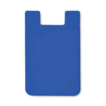 Silicon Card Holder- Blue