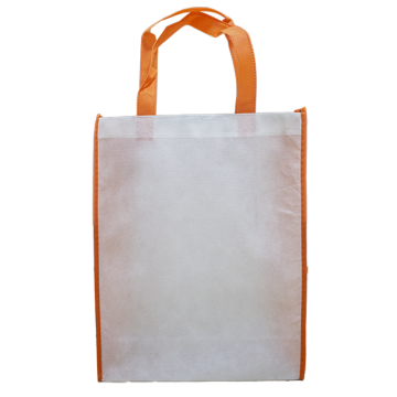 Nonwoven Vertical Bag- Side Panel Orange