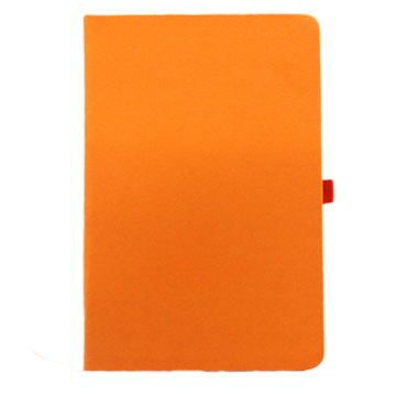 Notebook A5 PU with Calendar- Orange