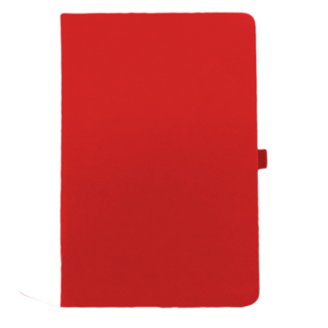 Notebook A5 PU with Calendar- Red