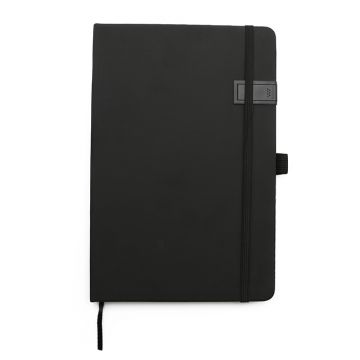 Notebook A5 PU with USB 16GB- Black