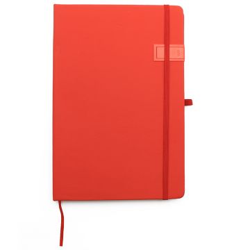 Notebook A5 PU with USB 16GB- Red