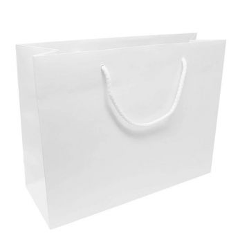 Paper Bag Horizontal A4- White-White