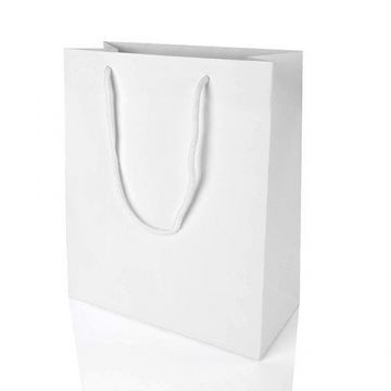 Paper Bag Vertical A5- White