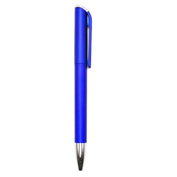Plastic Pen Model 1 Full color- Royal Blue