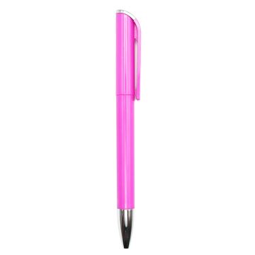 Plastic Pen Model 1 Full color- Pink