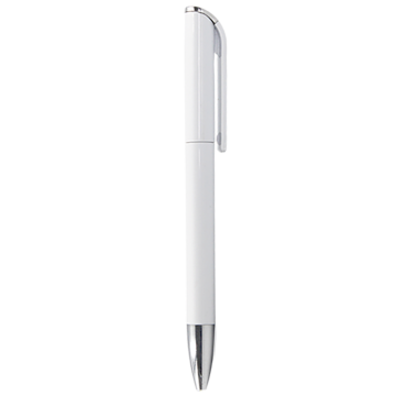 Plastic Pen Model 2- Silver