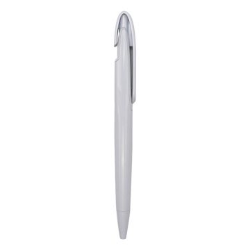 Plastic Pen Model 4- White