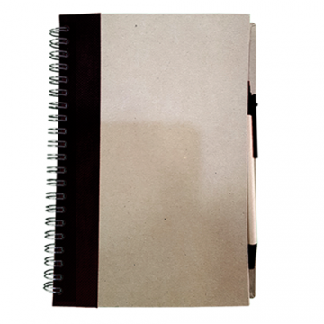 Recycle Notebook- Black