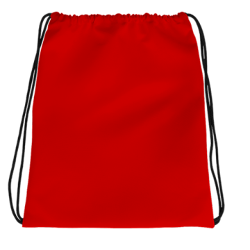 Draw String Bag- Red