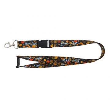 Customized Full sublimation Lanyard- Hook, Break Away and Buckle 3 in 1