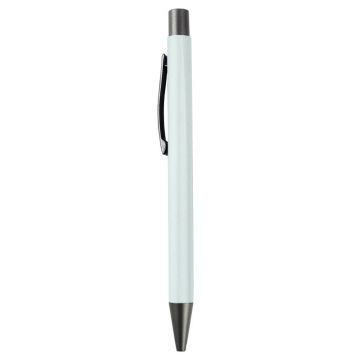 Silicon coated Metal Pen Model 14- White