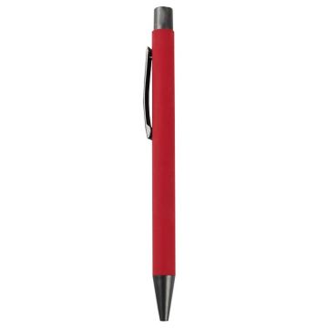 Silicon coated Metal Pen Model 14- Red