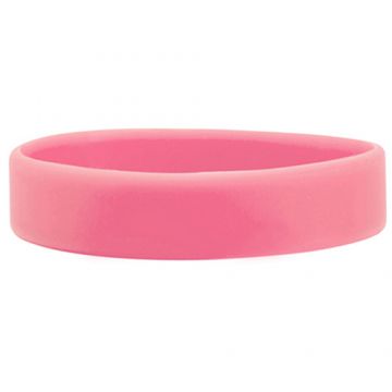 Silicon Wrist Band- Light pink