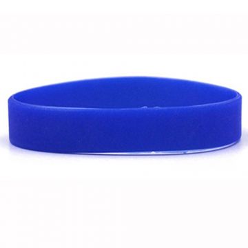 Silicon Wrist Band- Navy Blue