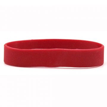 Silicon Wrist Band- Red