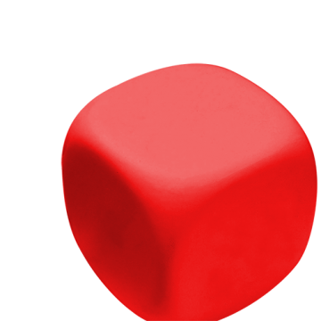 Stress Ball Square- Red